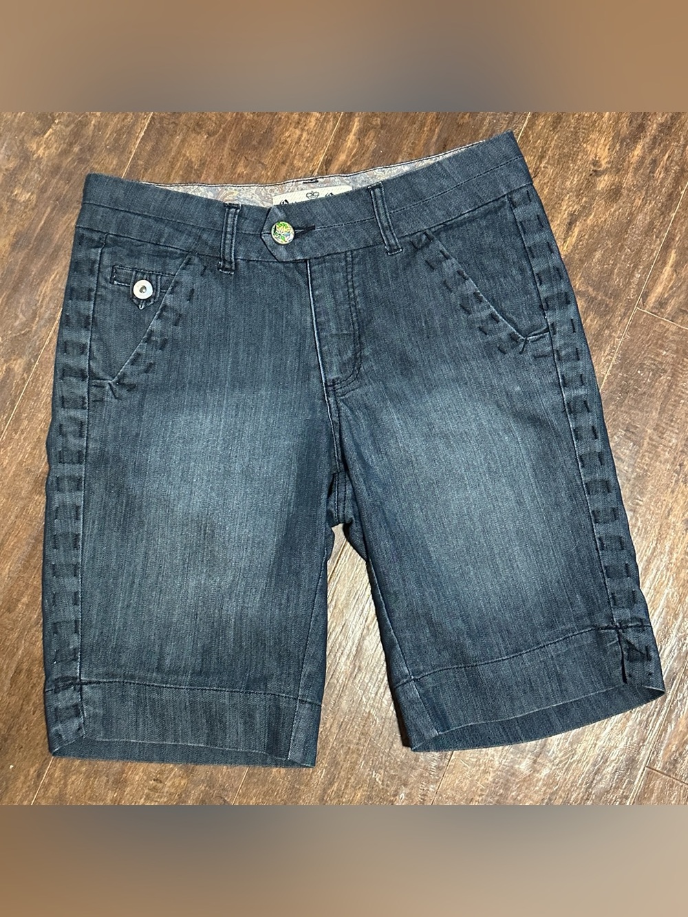 One 5 One Bermuda Denim Shorts Women’s 4